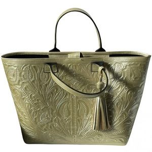 Carolina Crowley leather tote